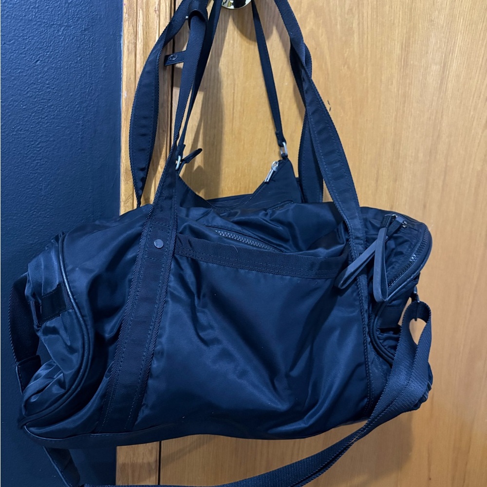 lululemon athletica Black Duffle Bag